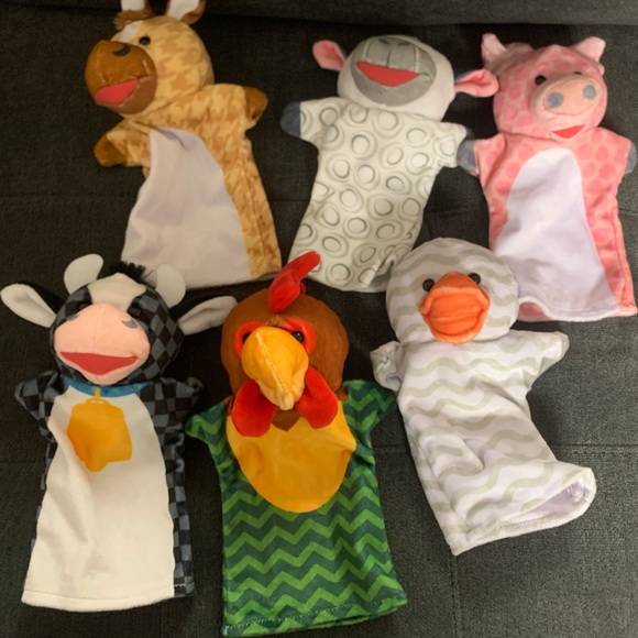Melissa and Doug farm puppets - Picture 1 of 1